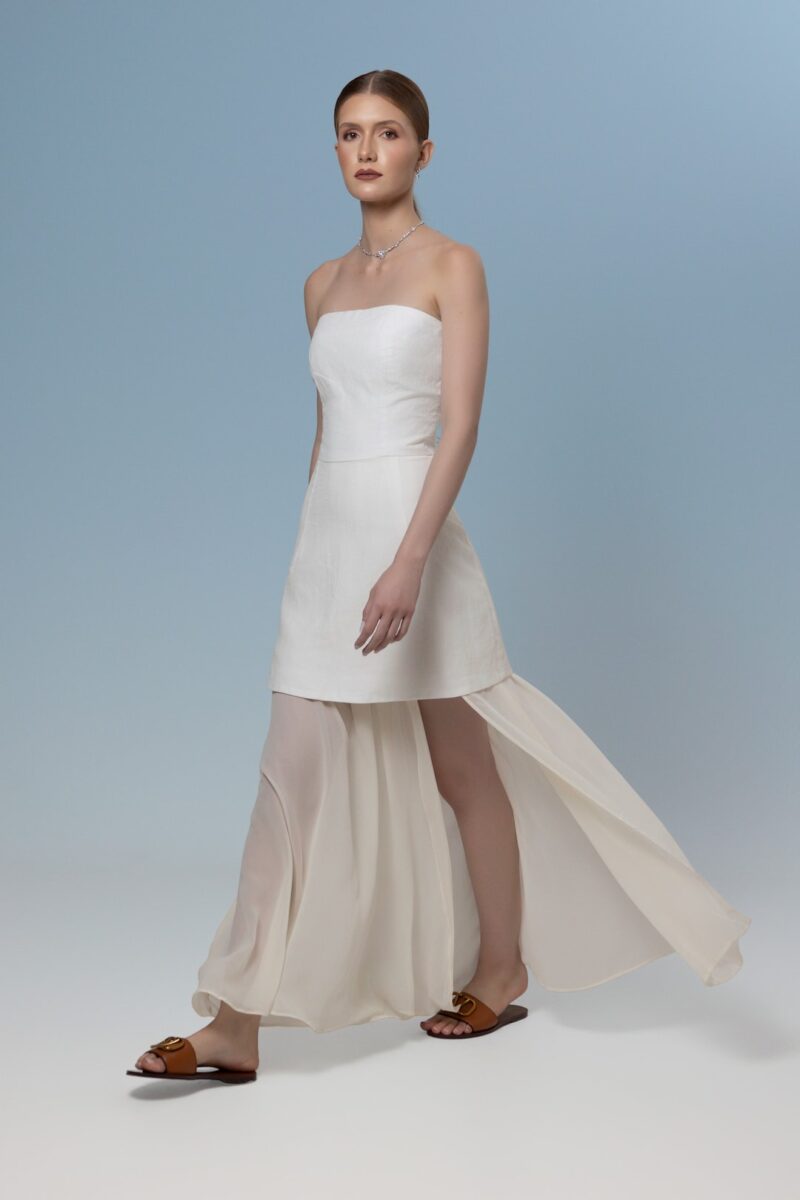 Vestido Maríola Longo - Concha, XS